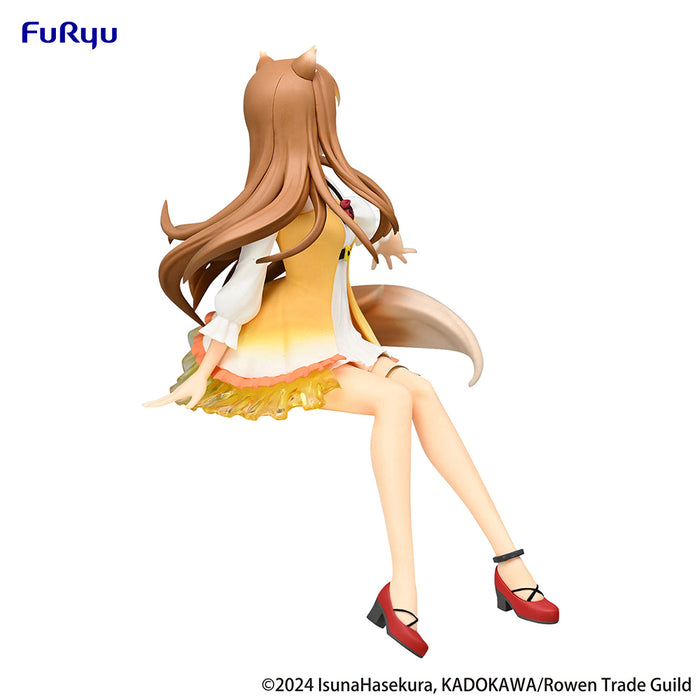 Spice And Wolf Holo Sunflower Dress Noodle Stopper Figure