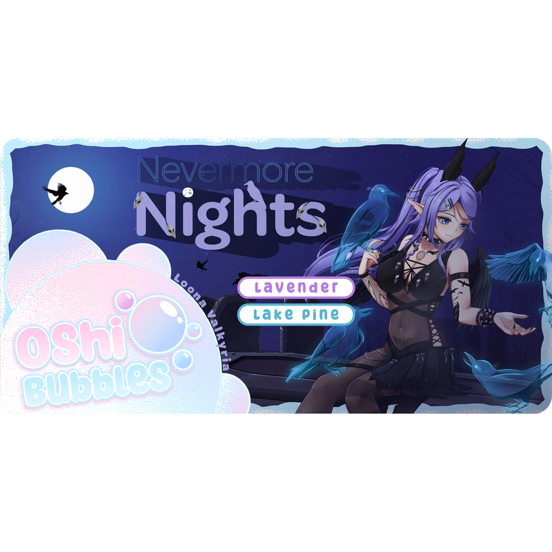 Loona's Nevermore Nights | Anime Bath Bomb | Neko Alley Anime