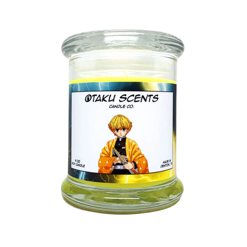 Zenitsu Candle | Anime Candle | Neko Alley Anime