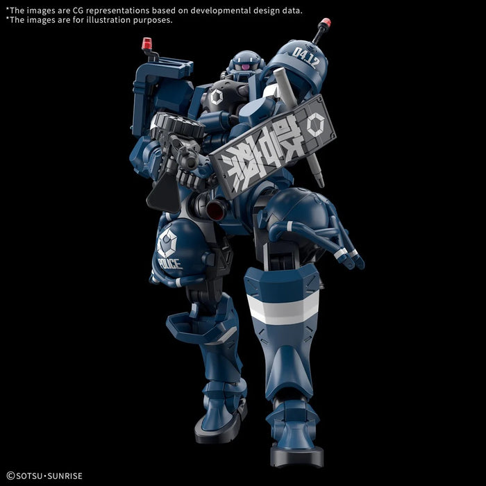 Gundam GQuuuuuuX Police Zaku HG 1:144 Model Kit