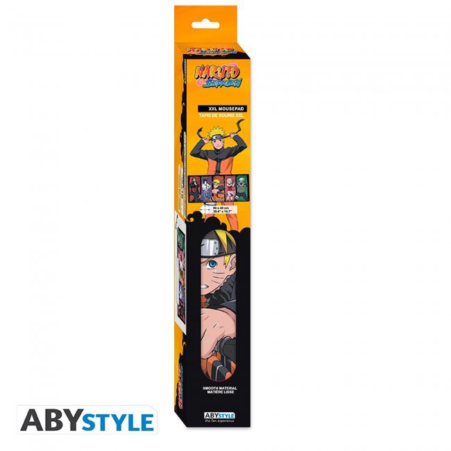 Naruto Shippuden Gaming Mouse Pad XXL Group Image 35" x 16" | Anime Mouse Pad | Neko Alley Anime