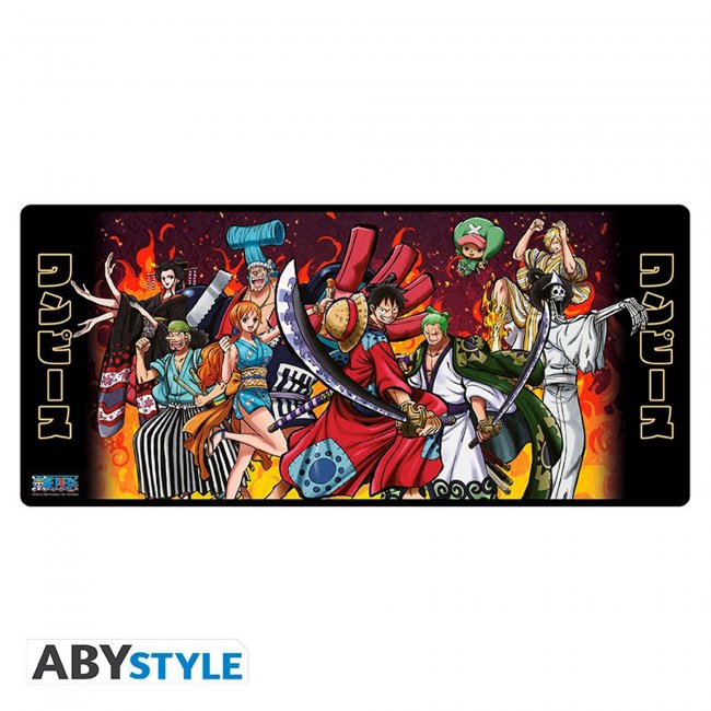 One Piece Gaming Mousepad XXL Battle in Wano 35" x 16"