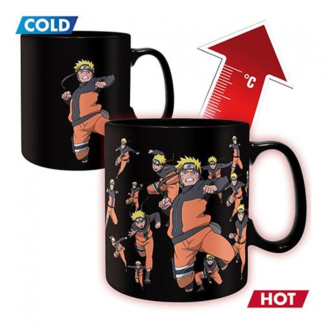 Naruto Clone Jutsu Magic Mug & Coaster Gift Set