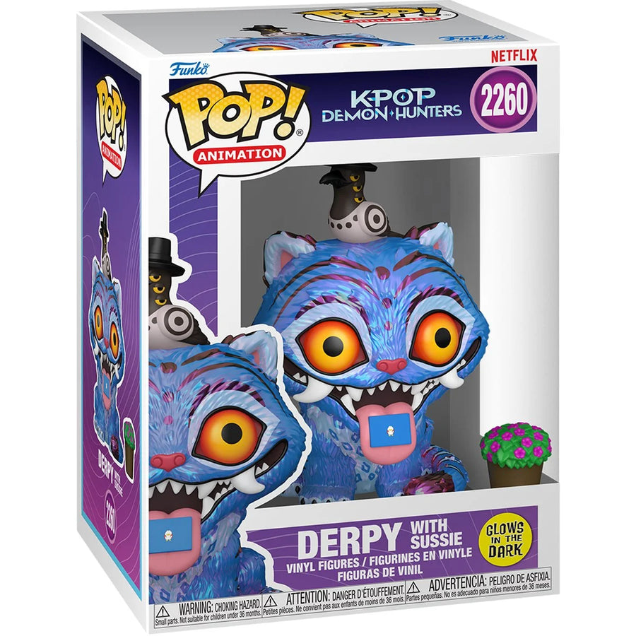 KPop Demon Hunters Tiger with Bird GITD Funko Pop! Vinyl Figure #2260