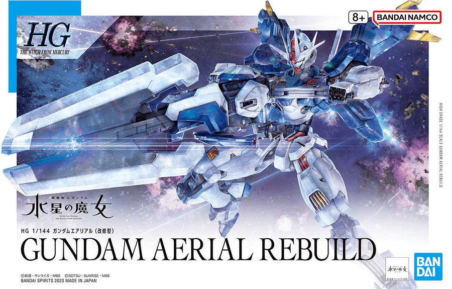 Gundam Witch from Mercury Aerial Rebuild HG 1/144 Model Kit | Anime Figure | Neko Alley Anime