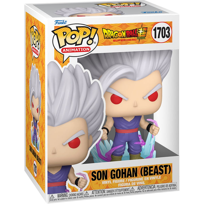 Dragon Ball Super: Super Hero Son Gohan (Beast) Funko Pop! Vinyl Figure #1703