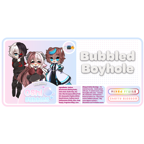 Auphire's Bubbled Boyhole | Anime Bath Bomb | Neko Alley Anime