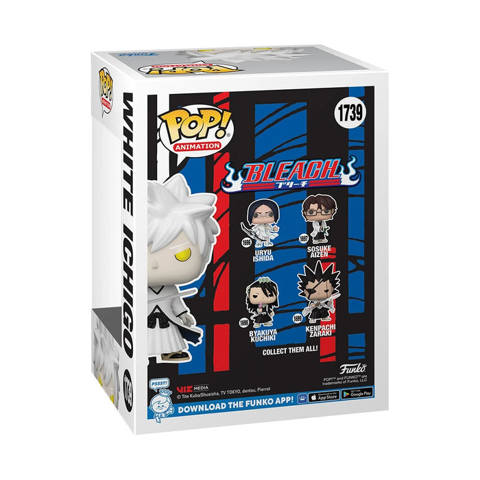 Bleach White Ichigo Kurosaki Funko Pop! Vinyl Figure #1739 - AAA Anime Exclusive