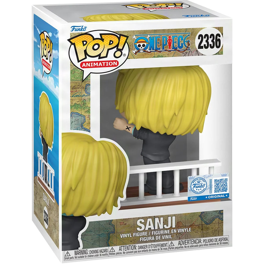One Piece Straw Hat Pirates Sanji Funko Pop! Vinyl Figure #2336 Entertainment Earth Exclusive