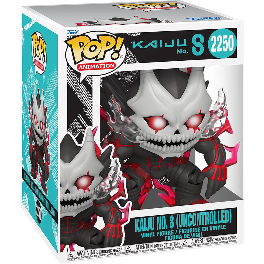 Kaiju No. 8 (Uncontrolled) Super 6 1/2-Inch Pop! Vinyl Figure #2250 | Anime Figure | Neko Alley Anime