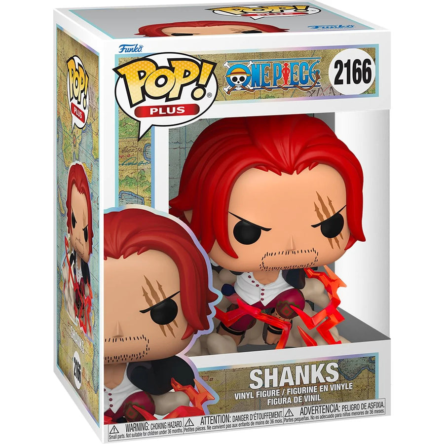 One Piece Shanks Funko Pop! Vinyl Figure Plus #2166 | Anime Figure | Neko Alley Anime