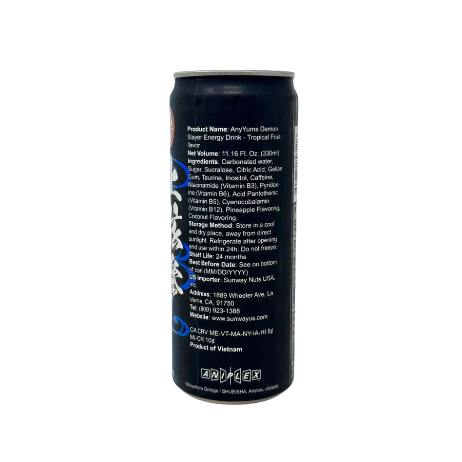 Demon Slayer AnyYums Energy Drink