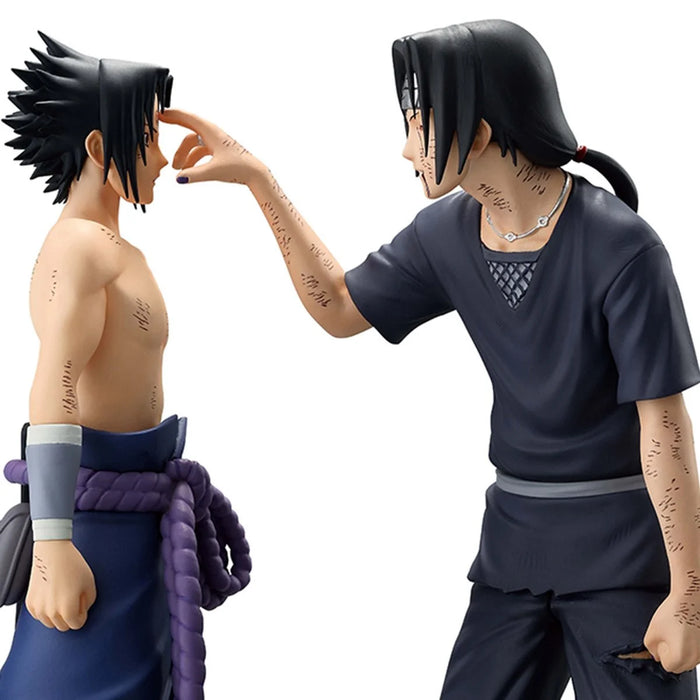 Naruto Shippuden Sasuke and Itachi Uchiha Red Eyes Reflecting the Heart Masterlise Ichibansho Statue