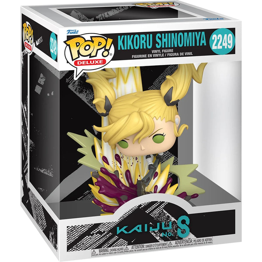 Kaiju No. 8 Kikoru Shinomiya (Axe Slam) Deluxe Funko Pop! Vinyl Figure #2249 | Anime Figure | Neko Alley Anime