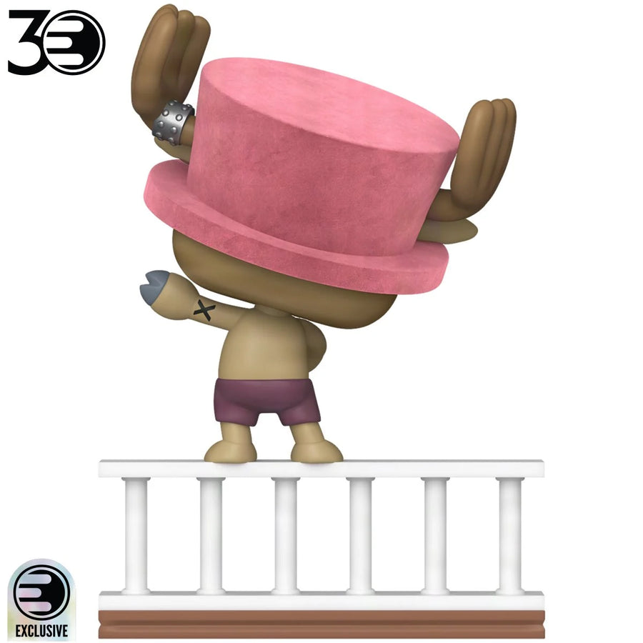 One Piece Straw Hat Pirates Tony Tony Chopper Flocked Funko Pop! Vinyl Figure #2332 Entertainment Earth Exclusive