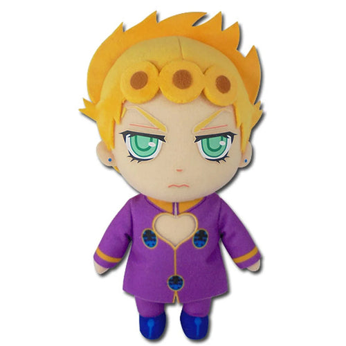 Jojo's Bizarre Adventure Season 4 Giorno Giovanna 8-Inch Plush | Anime Plush | Neko Alley Anime