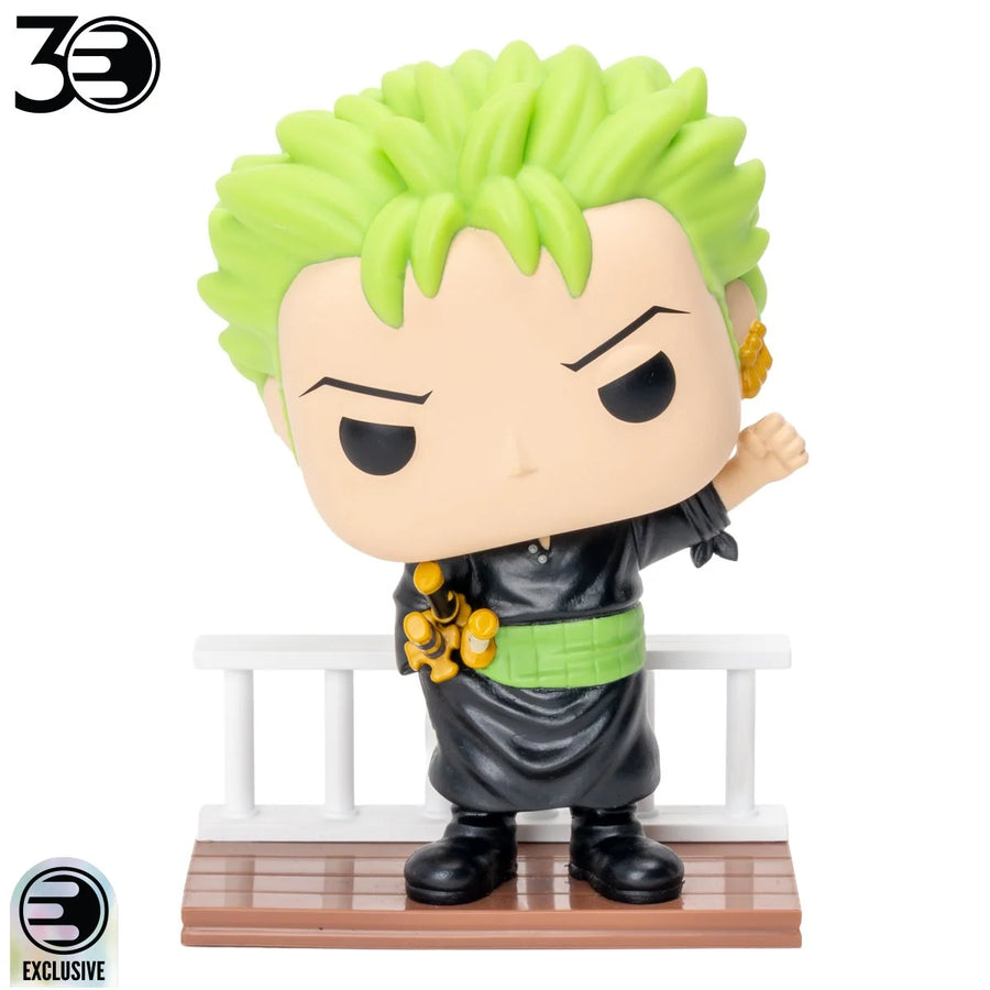One Piece Straw Hat Pirates Roronoa Zoro Funko Pop! Vinyl Figure #2331 Entertainment Earth Exclusive