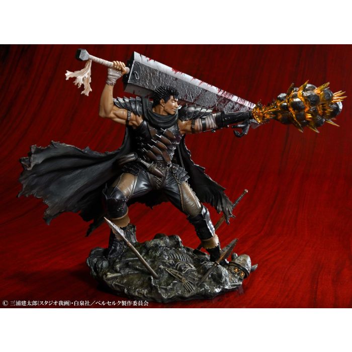 Berserk Guts Black Swordsman Statue