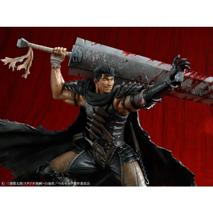 Berserk Guts Black Swordsman Statue