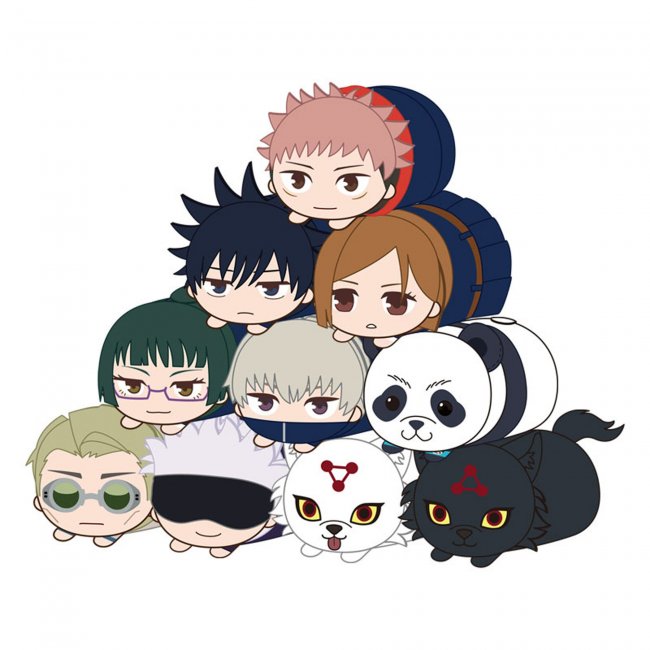 Jujutsu Kaisen Mochikorin Plush Keychain Blind Box