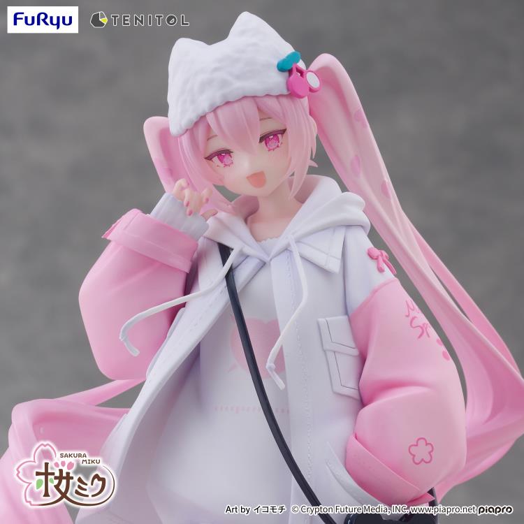 Hatsune Miku Sakura Cool Tenitol Figure