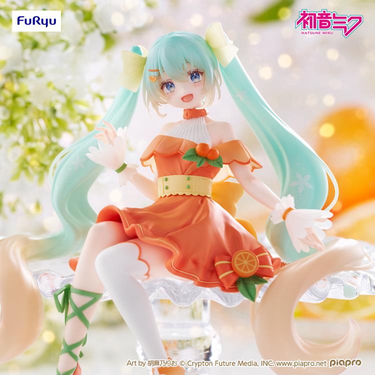 Hatsune Miku Citrus Noodle Stopper Figure