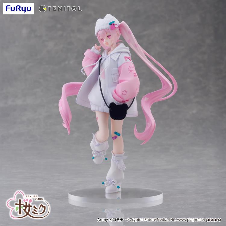 Hatsune Miku Sakura Cool Tenitol Figure