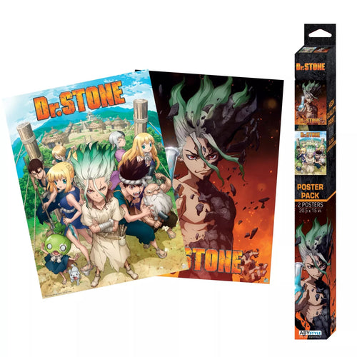 Dr. Stone Boxed Poster Set | Anime Poster | Neko Alley Anime