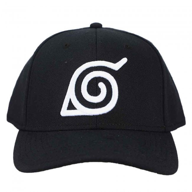 Naruto Hidden Leaf Village Pre-Curved Bill Snapback Hat