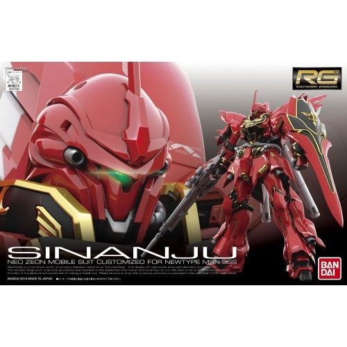 Gundam Sinanju MSN-06S RG 1/144 Model Kit | Anime Figure | Neko Alley Anime
