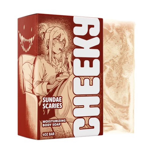 Cheeky Soap Sundae Scaries Moisturizing Body Soap