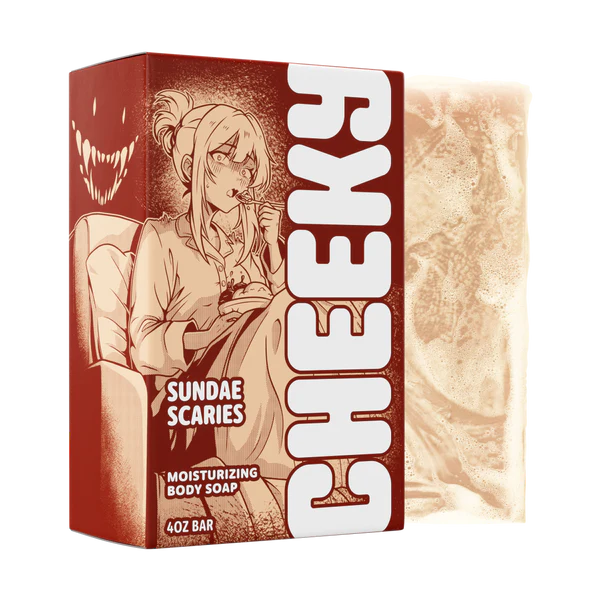 Cheeky Soap Sundae Scaries Moisturizing Body Soap