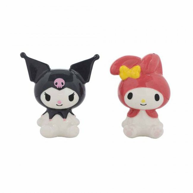 Kuromi & My Melody Sculpted Salt & Pepper Set