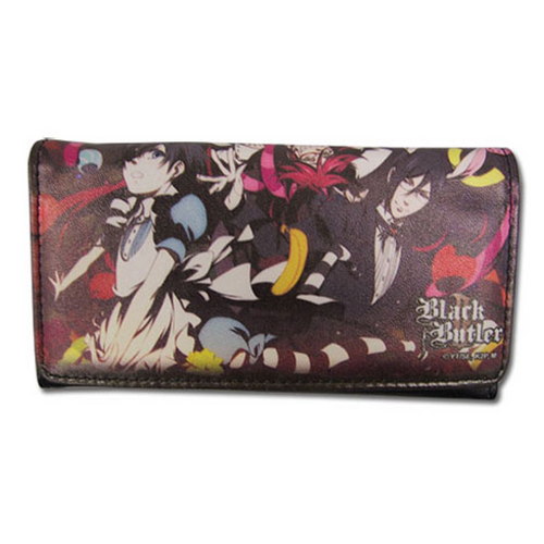 Black Butler 2 Ciel In Wonderland Wallet - Neko Alley Anime