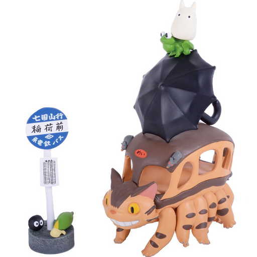 My Neighbor Totoro Catbus Nosechara Stacking Figure Set - Neko Alley Anime