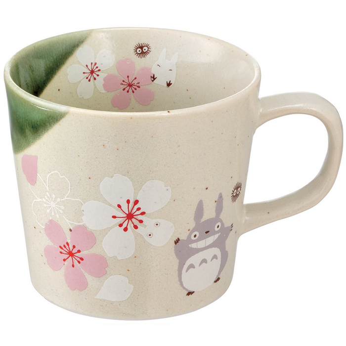 My Neighbor Totoro Traditional Japanese Dish Series Sakura Cherry Blossom 8 oz. Mug - Neko Alley Anime